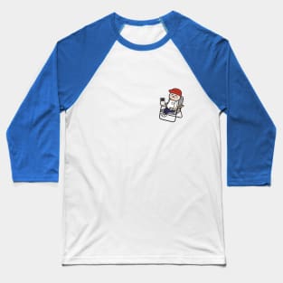 Cat on Chair #015 Baseball T-Shirt